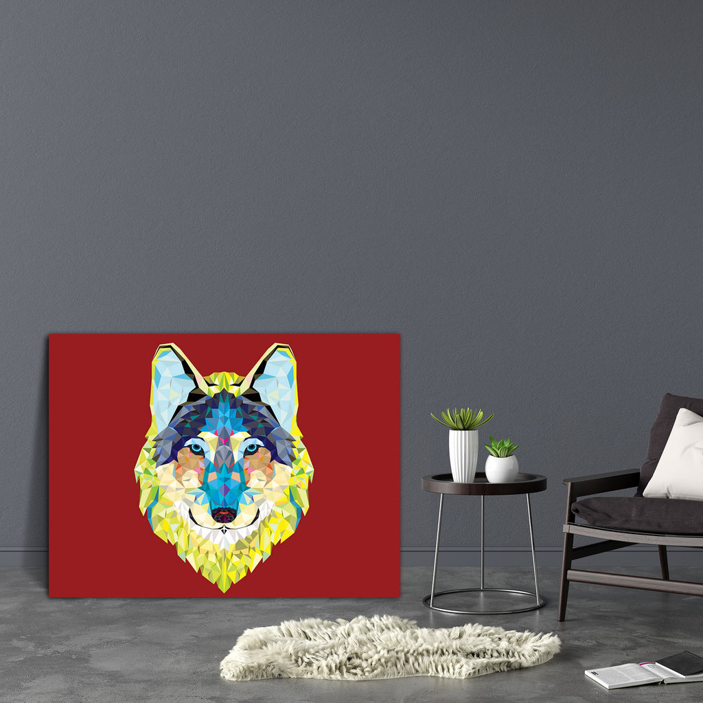 Wolf Portrait D1 Canvas Painting Synthetic Frame-Paintings MDF Framing-AFF_FR-IC 5003317 IC 5003317, Ancient, Animals, Animated Cartoons, Art and Paintings, Birds, Black, Black and White, Caricature, Cartoons, Drawing, Geometric, Geometric Abstraction, Historical, Icons, Illustrations, Medieval, Signs, Signs and Symbols, Sketches, Sports, Symbols, Vintage, wolf, portrait, d1, canvas, painting, synthetic, frame, animal, armory, arms, art, artistic, beast, carnivore, cartoon, circus, club, coyote, cute, dog, 