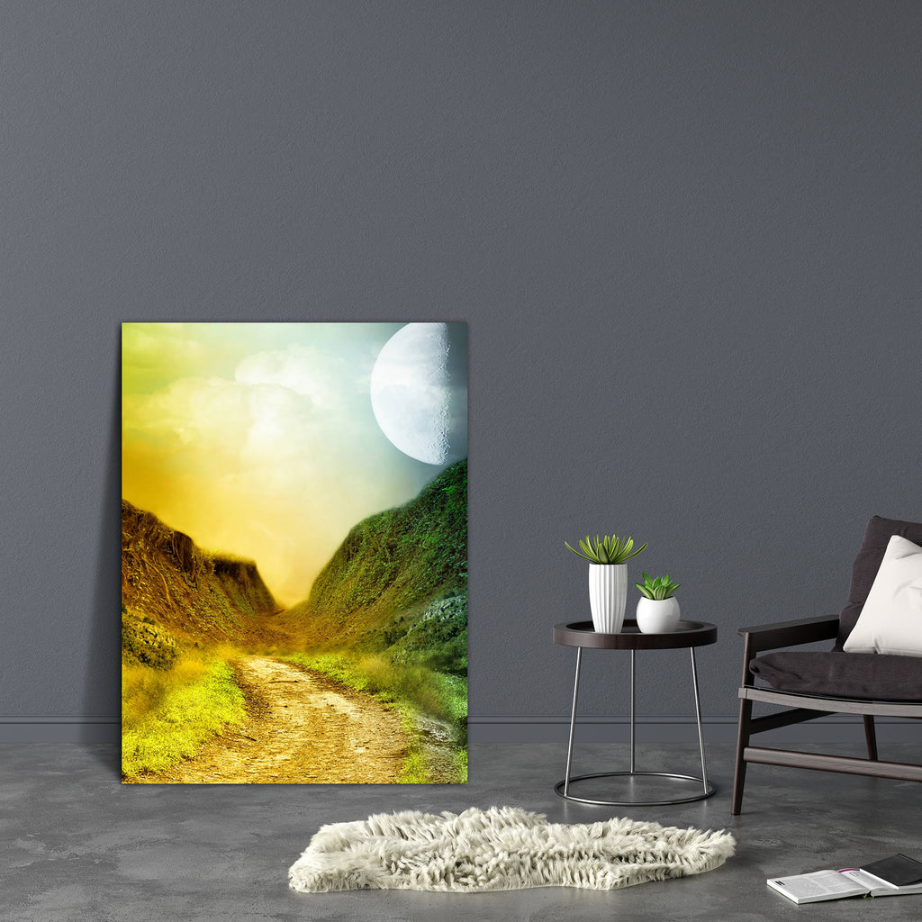 Fantasy Landscape In The Desert Canvas Painting Synthetic Frame-Paintings MDF Framing-AFF_FR-IC 5003336 IC 5003336, Digital, Digital Art, Fantasy, Graphic, Landscapes, Nature, Scenic, landscape, in, the, desert, canvas, painting, synthetic, frame, backdrops, background, cloud, dreamy, fae, fairy, fairytale, fantastic, grass, magic, manipulation, mist, misty, moon, outdoor, peaceful, princess, rock, scenario, scene, sky, tales, artzfolio, wall decor for living room, wall frames for living room, frames for li