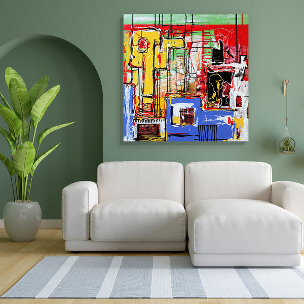 Abstract Artwork D162 Canvas Painting Synthetic Frame-Paintings MDF Framing-AFF_FR-IC 5003372 IC 5003372, Abstract Expressionism, Abstracts, Art and Paintings, Brush Stroke, Digital, Digital Art, Drawing, Fine Art Reprint, Graffiti, Graphic, Illustrations, Modern Art, Paintings, Patterns, Semi Abstract, Signs, Signs and Symbols, Splatter, abstract, artwork, d162, canvas, painting, for, bedroom, living, room, engineered, wood, frame, grunge, background, design, art, artist, artistic, backdrop, bright, brush,