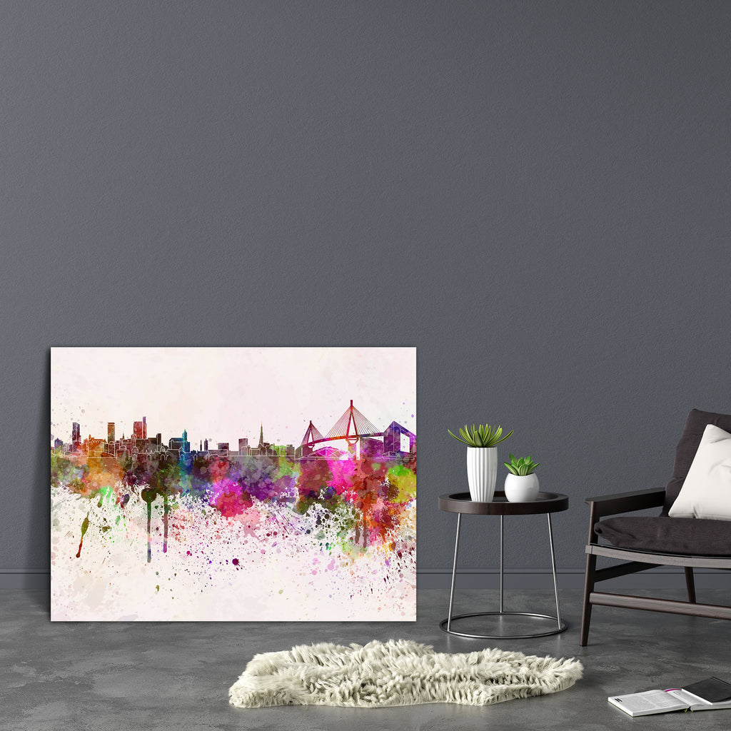 Hamburg Skyline, Germany Canvas Painting Synthetic Frame-Paintings MDF Framing-AFF_FR-IC 5003433 IC 5003433, Abstract Expressionism, Abstracts, Ancient, Architecture, Art and Paintings, Cities, City Views, German, Historical, Illustrations, Landmarks, Medieval, Panorama, Places, Semi Abstract, Skylines, Splatter, Vintage, Watercolour, hamburg, skyline, germany, canvas, painting, synthetic, frame, abstract, art, background, bright, cityscape, color, colorful, creativity, europe, grunge, illustration, ink, la