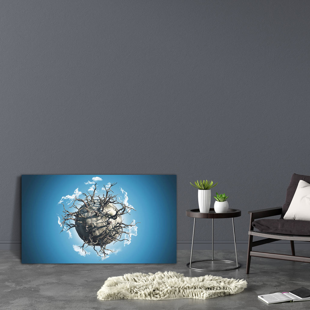 Planet Covered With Dead Trees Canvas Painting Synthetic Frame-Paintings MDF Framing-AFF_FR-IC 5003444 IC 5003444, 3D, Abstract Expressionism, Abstracts, Astronomy, Cosmology, Illustrations, Landscapes, Nature, Scenic, Science Fiction, Semi Abstract, Space, planet, covered, with, dead, trees, canvas, painting, synthetic, frame, abstract, background, climate, change, clouds, tree, earth, extinct, global, warming, globe, illustration, landscape, old, render, science, fiction, sky, star, starry, artzfolio, wal