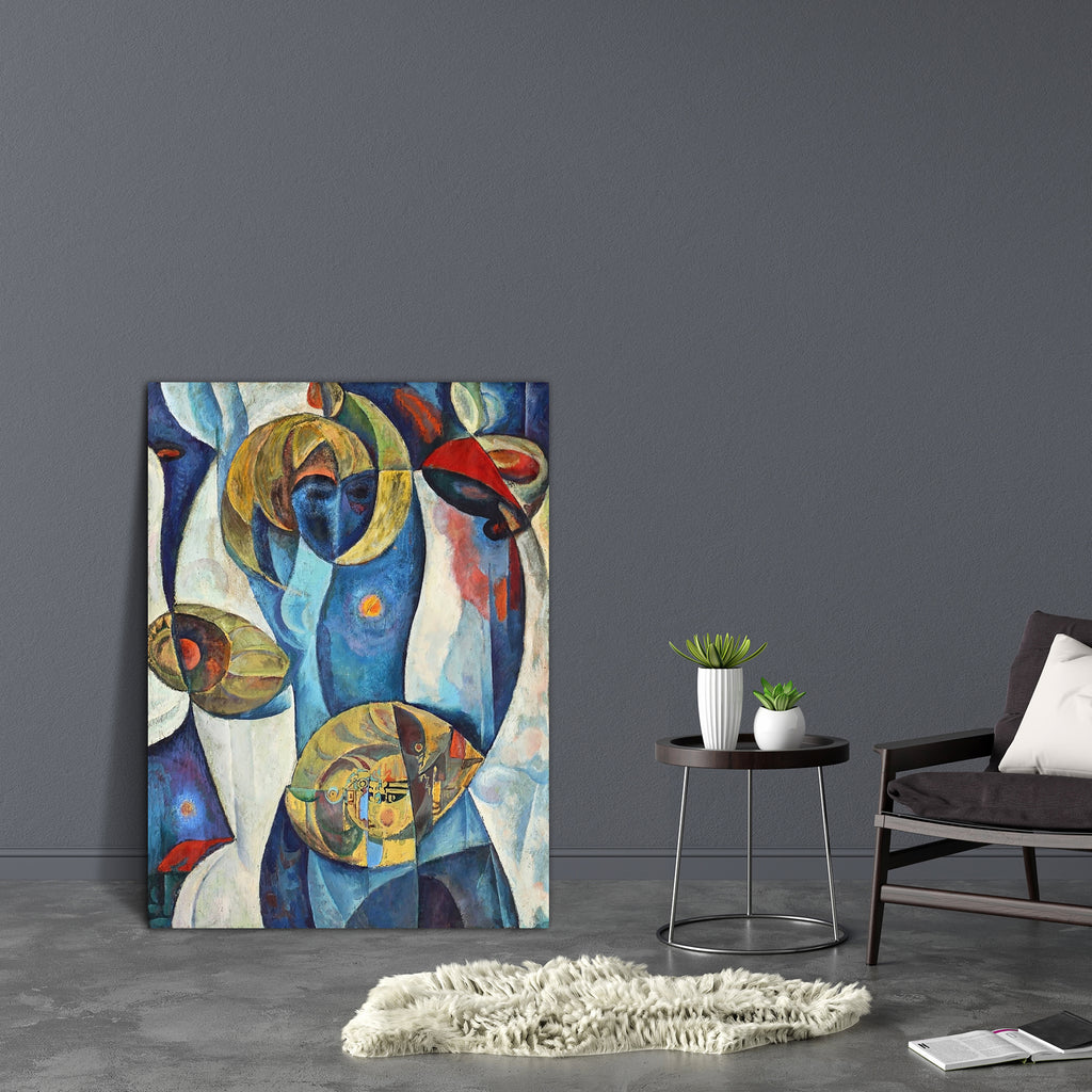 Absrtact Artwork D2 Canvas Painting Synthetic Frame - Paintings MDF Framing - ArtzFolio.com