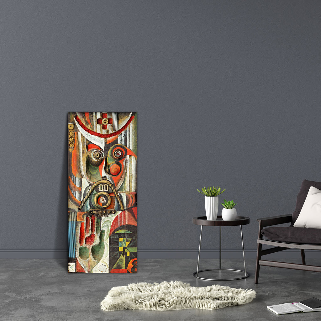 Absrtact Artwork D4 Canvas Painting Synthetic Frame - Paintings MDF Framing - ArtzFolio.com