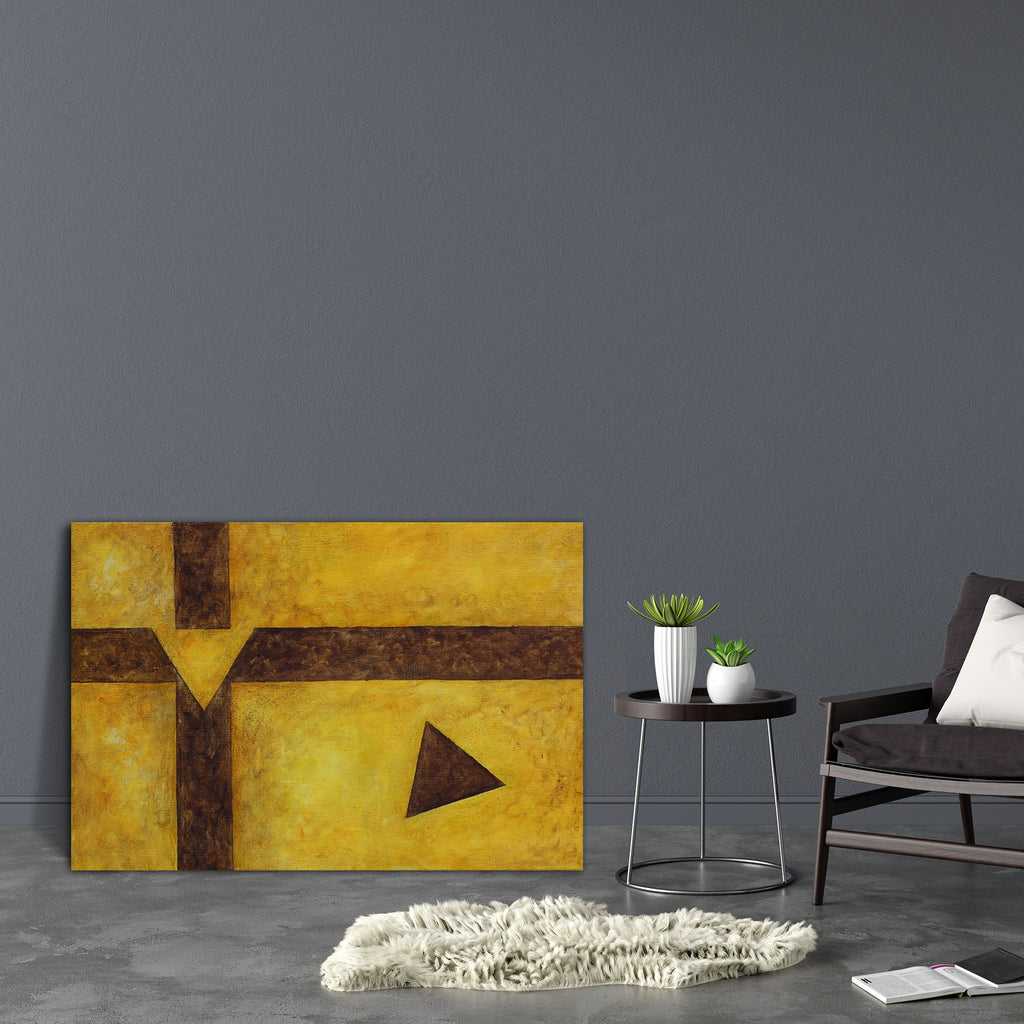 Abstraction Art D4 Canvas Painting Synthetic Frame - Paintings MDF Framing - ArtzFolio.com