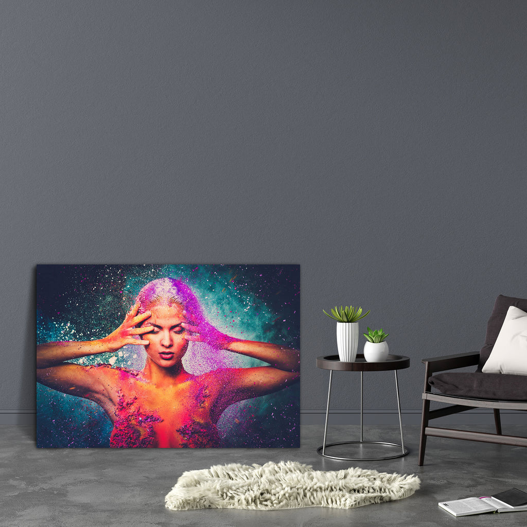 Conceptual Body Art On A Woman Canvas Painting Synthetic Frame-Paintings MDF Framing-AFF_FR-IC 5003531 IC 5003531, Art and Paintings, Conceptual, Fantasy, Fashion, Inspirational, Motivation, Motivational, Spiritual, body, art, on, a, woman, canvas, painting, synthetic, frame, soul, mind, spirit, ageing, beauty, carnival, colour, colourful, concept, creative, energy, face, fairytale, fragility, frailty, girl, glow, halloween, human, imagine, inner, inspiration, light, magic, mental, mortality, mysterious, my