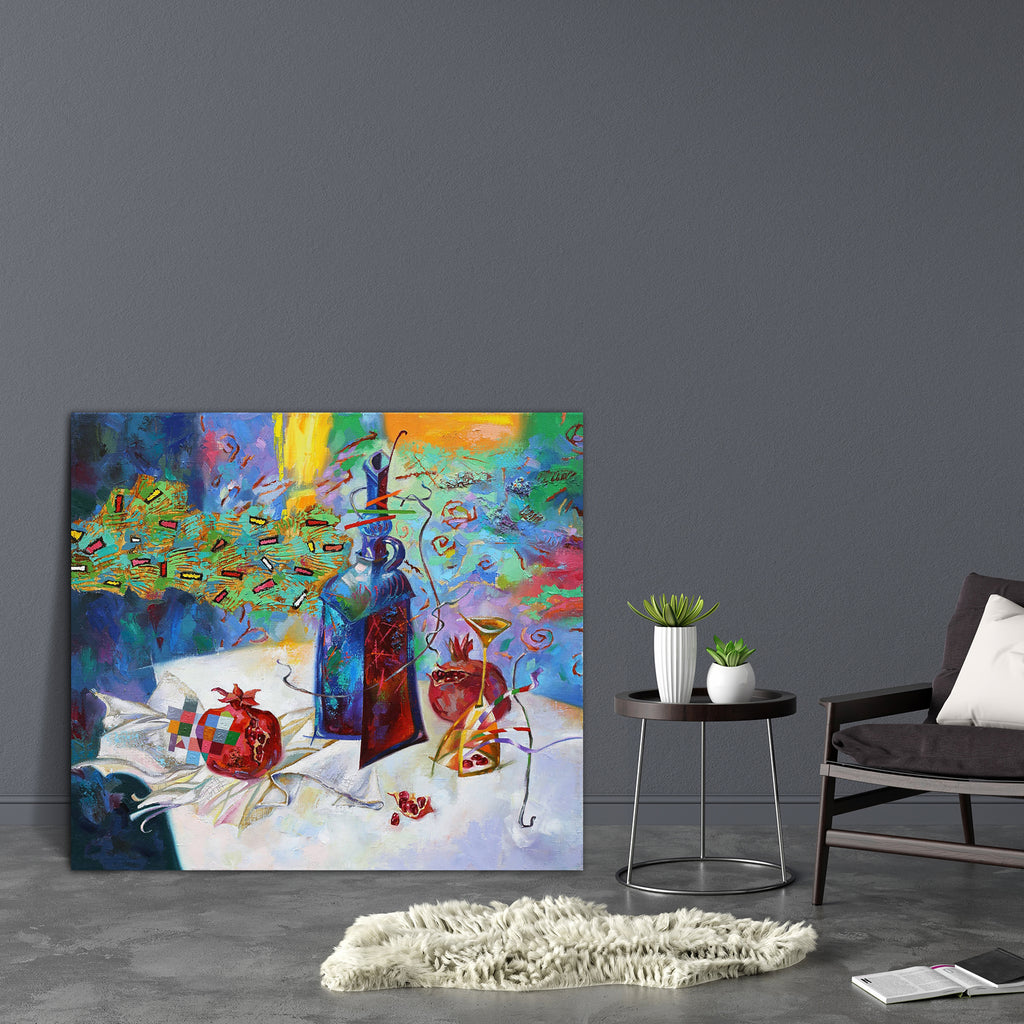 Kitchen Still Life D2 Canvas Painting Synthetic Frame-Paintings MDF Framing-AFF_FR-IC 5003550 IC 5003550, Abstract Expressionism, Abstracts, Art and Paintings, Beverage, Fruit and Vegetable, Fruits, Kitchen, Modern Art, Paintings, Semi Abstract, Signs, Signs and Symbols, Wine, still, life, d2, canvas, painting, synthetic, frame, from, series, utensils, tea, coffee, plates, dishes, cup, teacup, cafe, house, cafeteria, abstract, art, artwork, colours, composition, design, flow, form, lines, marbled, mix, mixe