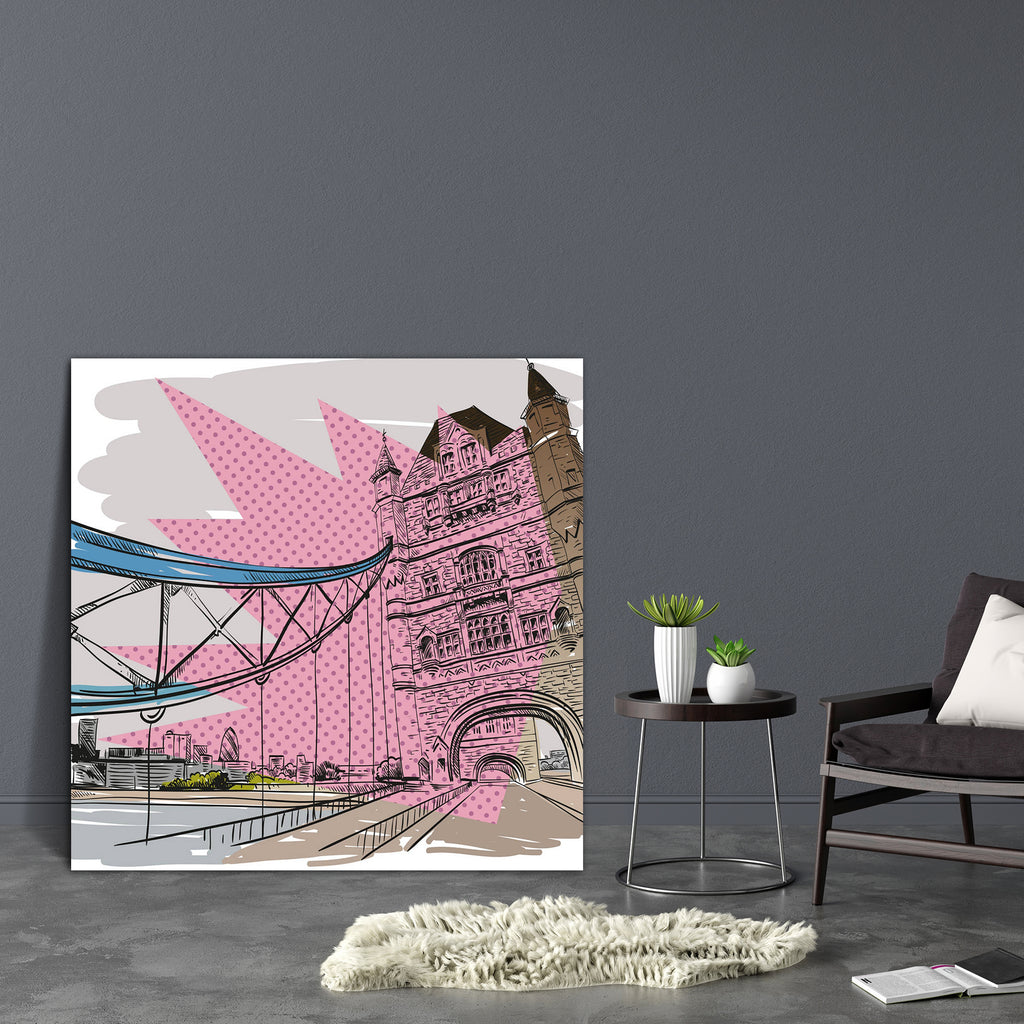 London Bridge Canvas Painting Synthetic Frame-Paintings MDF Framing-AFF_FR-IC 5003564 IC 5003564, Ancient, Architecture, Art and Paintings, Automobiles, Books, Cities, City Views, Drawing, Hand Drawn, Historical, Illustrations, Landmarks, Medieval, Minimalism, Places, Signs, Signs and Symbols, Sketches, Transportation, Travel, Vehicles, Vintage, london, bridge, canvas, painting, synthetic, frame, art, banner, big, ben, building, card, city, scape, clip, comic, book, construction, design, destination, drawbr