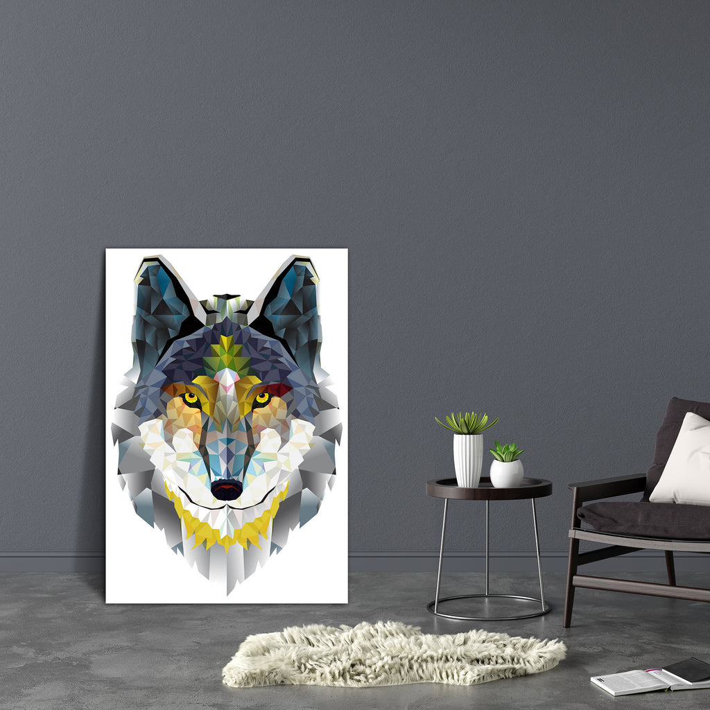 Wolf Head Canvas Painting Synthetic Frame-Paintings MDF Framing-AFF_FR-IC 5003579 IC 5003579, Animals, Animated Cartoons, Art and Paintings, Birds, Black, Black and White, Caricature, Cartoons, Drawing, Geometric, Geometric Abstraction, Icons, Illustrations, Patterns, Signs, Signs and Symbols, Sketches, Sports, Symbols, Triangles, wolf, head, canvas, painting, synthetic, frame, tattoo, wolves, coyote, husky, animal, cartoon, pattern, face, jackal, design, eyes, howling, armory, arms, art, artistic, beast, c
