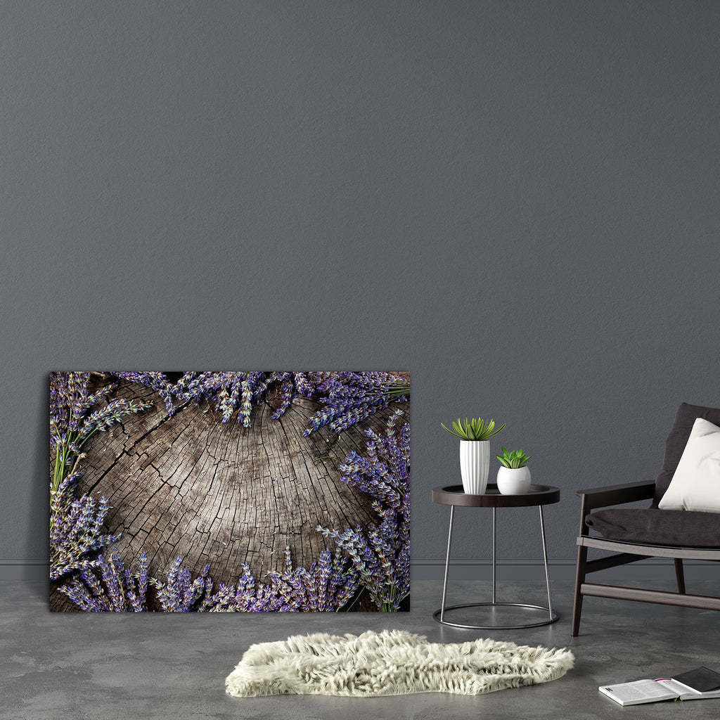 Lavender Flower Bunch On Wood D2 Canvas Painting Synthetic Frame-Paintings MDF Framing-AFF_FR-IC 5003640 IC 5003640, Ancient, Botanical, Decorative, Floral, Flowers, Historical, Medieval, Nature, Scenic, Signs, Signs and Symbols, Space, Vintage, Wooden, lavender, flower, bunch, on, wood, d2, canvas, painting, synthetic, frame, apothecary, aroma, aromatic, background, bloom, blossom, blue, bouquet, bud, copy, decoration, design, flavor, flora, fragrant, fresh, garden, gardening, herb, herbal, isolated, natur