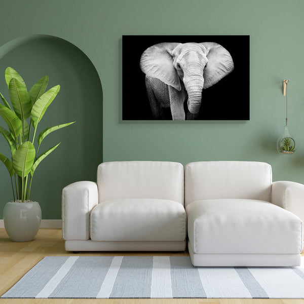 Elephant D8 Canvas Painting Synthetic Frame-Paintings MDF Framing-AFF_FR-IC 5003652 IC 5003652, African, Animals, Black, Black and White, Individuals, Nature, Portraits, Scenic, Wildlife, elephant, d8, canvas, painting, for, bedroom, living, room, engineered, wood, frame, elephants, head, aged, animal, big, brown, close, closeup, danger, detail, ear, endangered, eye, face, feed, female, hide, jungle, large, look, old, one, portrait, powerful, profile, skin, skinned, slow, species, strong, texture, thick, th