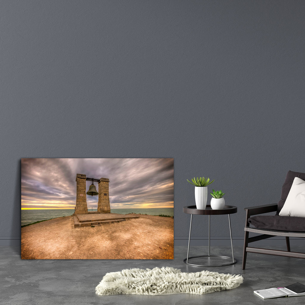 Ancient Bells At Sunset Canvas Painting Synthetic Frame-Paintings MDF Framing-AFF_FR-IC 5003669 IC 5003669, Abstract Expressionism, Abstracts, Ancient, Architecture, Automobiles, Black, Black and White, Culture, Ethnic, Historical, Landscapes, Marble and Stone, Medieval, Scenic, Semi Abstract, Sunsets, Traditional, Transportation, Travel, Tribal, Vehicles, Vintage, World Culture, bells, at, sunset, canvas, painting, synthetic, frame, annunciation, archaeology, architectural, aura, bell, blue, buildings, bui