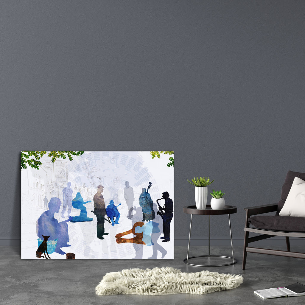 Street Musicians Canvas Painting Synthetic Frame-Paintings MDF Framing-AFF_FR-IC 5003694 IC 5003694, Art and Paintings, Illustrations, street, musicians, canvas, painting, synthetic, frame, art, artzfolio, wall decor for living room, wall frames for living room, frames for living room, wall art, canvas painting, wall frame, scenery, panting, paintings for living room, framed wall art, wall painting, scenery painting, framed wall painting, scenery for wall with frames, wall art for living room stylish, home 