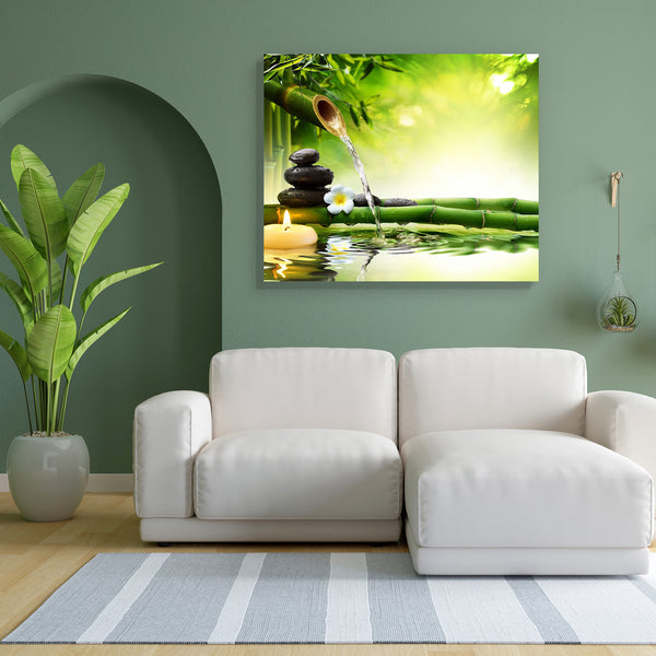 Spa Garden D3 Canvas Painting Synthetic Frame-Paintings MDF Framing-AFF_FR-IC 5003775 IC 5003775, Botanical, Floral, Flowers, Health, Japanese, Marble and Stone, Nature, Scenic, Space, spa, garden, d3, canvas, painting, for, bedroom, living, room, engineered, wood, frame, bamboo, zen, relax, relaxation, meditation, water, wellness, forest, relaxing, fountain, beauty, treatment, stones, agua, bath, calmness, candle, concept, copy, environment, flow, flower, foliage, fresh, green, healthy, leaf, oriental, pla