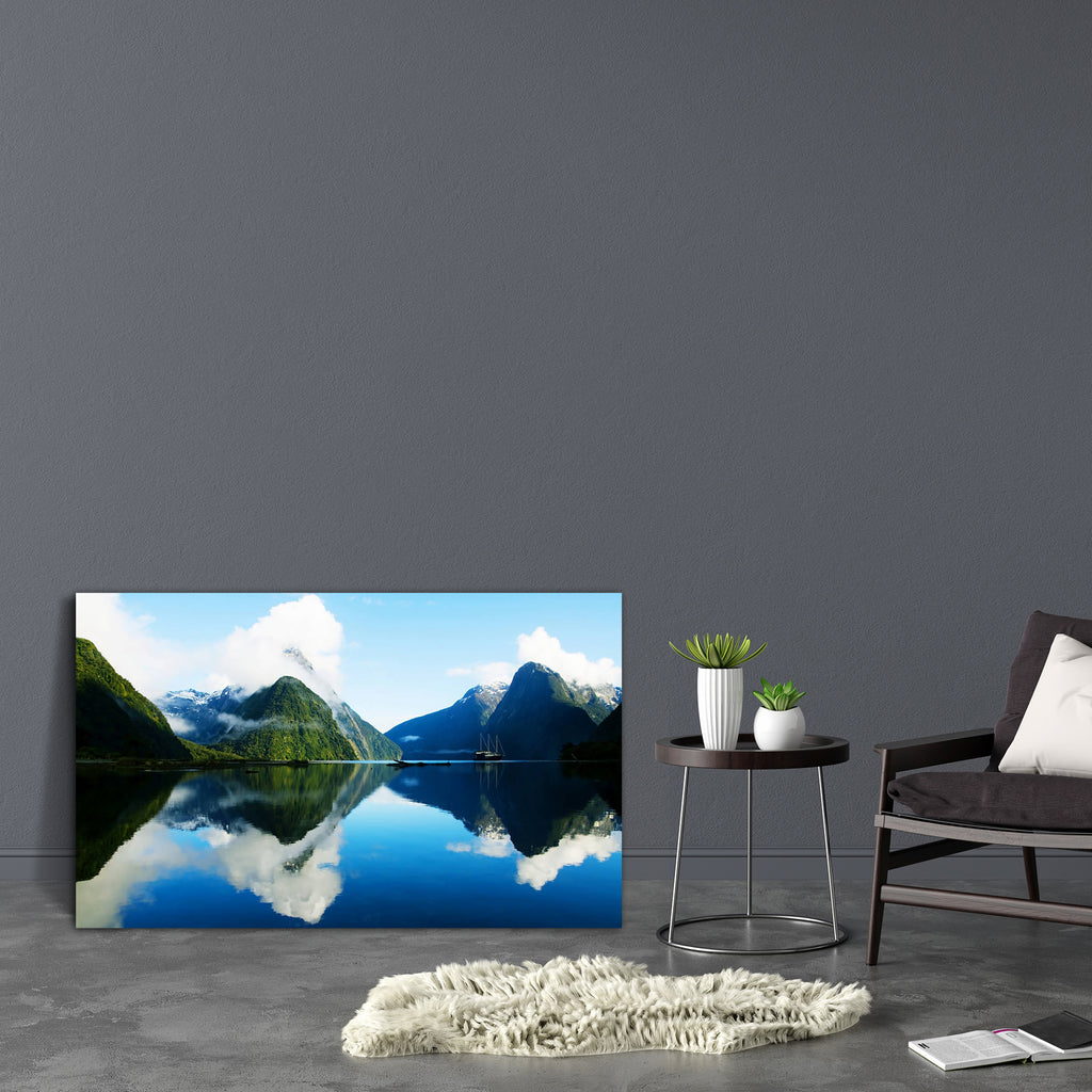 Milford Sound, Fiordland, New Zealand Canvas Painting Synthetic Frame-Paintings MDF Framing-AFF_FR-IC 5003781 IC 5003781, Automobiles, Landscapes, Mountains, Nature, Panorama, Scenic, Transportation, Travel, Vehicles, milford, sound, fiordland, new, zealand, canvas, painting, synthetic, frame, landscape, winter, beautiful, beauty, in, blue, cloudscape, contemplation, famous, place, fjord, freshness, horizon, idyllic, lake, mountain, mystery, outdoors, panoramic, paradise, peaceful, reflection, relaxation, r