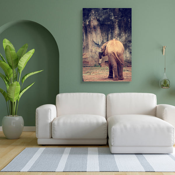 Baby Elephant D1 Canvas Painting Synthetic Frame-Paintings MDF Framing-AFF_FR-IC 5003812 IC 5003812, African, Animals, Asian, Baby, Children, Family, Kids, Nature, Scenic, Sports, Wildlife, elephant, d1, canvas, painting, for, bedroom, living, room, engineered, wood, frame, africa, animal, asia, beautiful, beauty, big, calf, cute, ears, endangered, game, grey, large, mammal, mom, mother, national, park, reserve, safari, small, south, together, trunk, walking, wild, wilderness, young, artzfolio, wall decor f