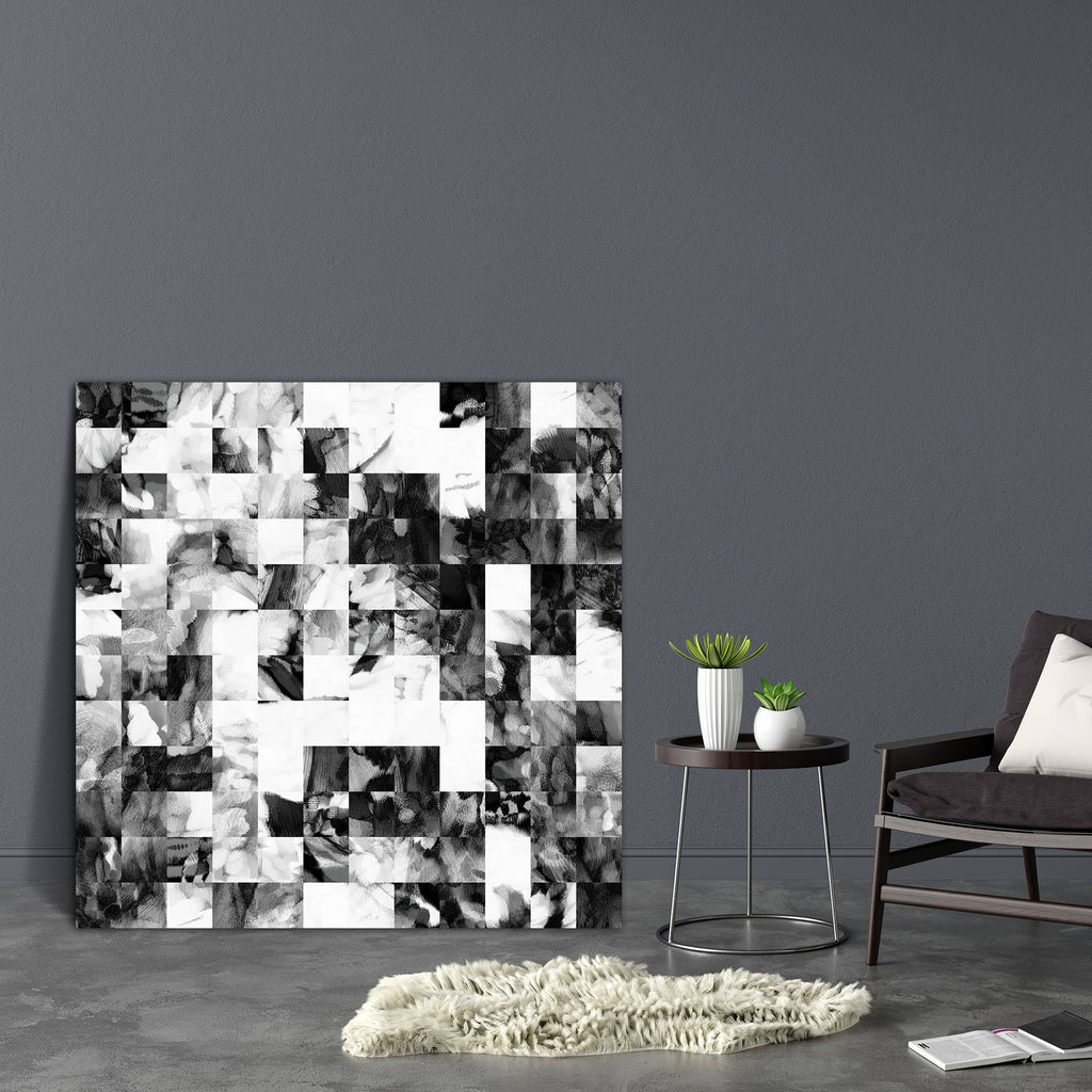 Abstract Artwork D171 Canvas Painting Synthetic Frame - Paintings MDF Framing - ArtzFolio.com