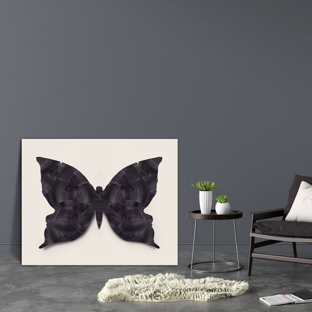 Black Butterfly Canvas Painting Synthetic Frame-Paintings MDF Framing-AFF_FR-IC 5003839 IC 5003839, Art and Paintings, Black, Black and White, Conceptual, Decorative, Digital, Digital Art, Fantasy, Gothic, Graphic, Illustrations, Modern Art, Surrealism, butterfly, canvas, painting, synthetic, frame, art, artistic, beautiful, concept, contemporary, creativity, dark, decoration, detail, effect, goth, illustration, illustrative, imagination, imaginative, isolated, modern, one, optical, psyche, rorschach, shado