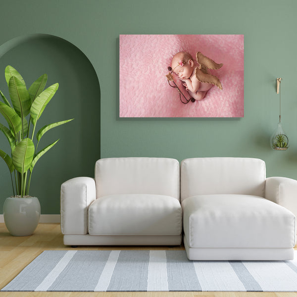 Newborn Baby D4 Canvas Painting Synthetic Frame-Paintings MDF Framing-AFF_FR-IC 5003854 IC 5003854, Arrows, Baby, Botanical, Children, Floral, Flowers, Individuals, Kids, Love, Nature, Portraits, Romance, Space, newborn, d4, canvas, painting, for, bedroom, living, room, engineered, wood, frame, angel, cupid, valentines, babies, angels, valentine, adorable, archery, arrow, asleep, beautiful, beauty, bow, and, burlap, cherub, copy, costume, curled, up, cute, female, feminine, flower, girl, headband, horizonta