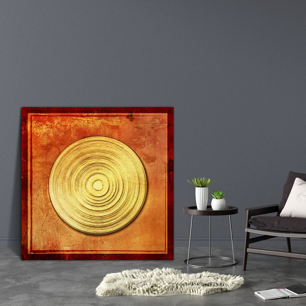 Abstract Asian Canvas Painting Synthetic Frame-Paintings MDF Framing-AFF_FR-IC 5003862 IC 5003862, Abstract Expressionism, Abstracts, Ancient, Art and Paintings, Asian, Buddhism, Circle, Culture, Drawing, Ethnic, Hinduism, Historical, Illustrations, Indian, Japanese, Medieval, Religion, Religious, Retro, Sanskrit, Semi Abstract, Signs, Signs and Symbols, Spiritual, Symbols, Traditional, Tribal, Vintage, World Culture, abstract, canvas, painting, synthetic, frame, antique, art, artistic, asia, asiatic, board