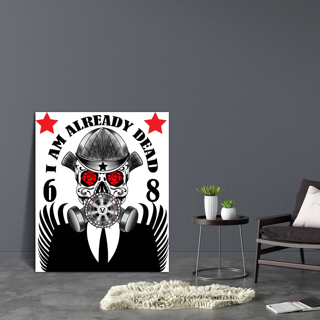 Skull Gas Mask Canvas Painting Synthetic Frame-Paintings MDF Framing-AFF_FR-IC 5003864 IC 5003864, American, Ancient, Art and Paintings, Automobiles, Black, Black and White, Culture, Digital, Digital Art, Ethnic, Gothic, Graphic, Historical, Icons, Illustrations, Medieval, Retro, Signs, Signs and Symbols, Sports, Traditional, Transportation, Travel, Tribal, Vehicles, Vintage, World Culture, skull, gas, mask, canvas, painting, synthetic, frame, art, artwork, background, banner, collection, dangerous, dark, d