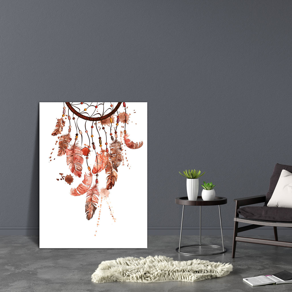 Ethnic American Indians Dreamcatcher Canvas Painting Synthetic Frame-Paintings MDF Framing-AFF_FR-IC 5003892 IC 5003892, American, Ancient, Art and Paintings, Aztec, Birds, Culture, Ethnic, Historical, Illustrations, Indian, Medieval, Paintings, Retro, Signs, Signs and Symbols, Splatter, Symbols, Traditional, Tribal, Vintage, Watercolour, World Culture, indians, dreamcatcher, canvas, painting, synthetic, frame, dream, catcher, watercolor, hippie, watercolors, air, amulet, background, beads, beautiful, beige