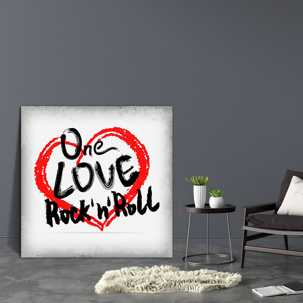 One Love Rock N Roll Canvas Painting Synthetic Frame-Paintings MDF Framing-AFF_FR-IC 5003894 IC 5003894, Abstract Expressionism, Abstracts, Art and Paintings, Black, Black and White, Culture, Digital, Digital Art, Ethnic, Graffiti, Graphic, Hearts, Illustrations, Love, Music, Music and Dance, Music and Musical Instruments, Retro, Romance, Semi Abstract, Signs, Signs and Symbols, Splatter, Symbols, Traditional, Tribal, White, World Culture, one, rock, n, roll, canvas, painting, synthetic, frame, abstract, ar