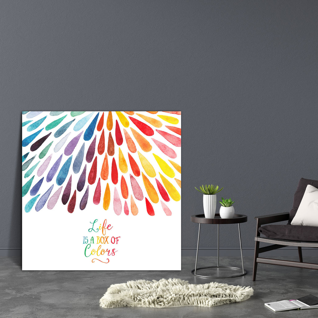 Splash Watercolor Drops Canvas Painting Synthetic Frame-Paintings MDF Framing-AFF_FR-IC 5003901 IC 5003901, Abstract Expressionism, Abstracts, Black and White, Books, Digital, Digital Art, Drawing, Graphic, Illustrations, Nature, Quotes, Scenic, Semi Abstract, Splatter, Watercolour, White, splash, watercolor, drops, canvas, painting, synthetic, frame, color, colors, colorful, water, paint, quote, colour, abstract, backdrop, background, banner, blob, blossom, blue, brush, creative, creativity, decoration, dr