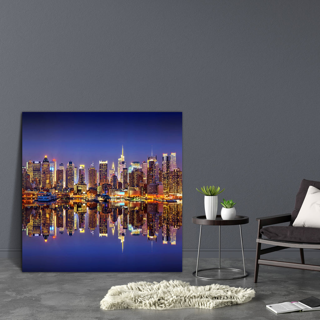 Manhattan At Night, USA Canvas Painting Synthetic Frame-Paintings MDF Framing-AFF_FR-IC 5003964 IC 5003964, American, Architecture, Automobiles, Business, Cities, City Views, God Ram, Hinduism, Landmarks, Landscapes, Modern Art, Panorama, Places, Scenic, Skylines, Transportation, Travel, Urban, Vehicles, manhattan, at, night, usa, canvas, painting, synthetic, frame, new, york, city, america, building, cityscape, dawn, dusk, empire, state, financial, harbor, hudson, illuminated, international, jersey, landma
