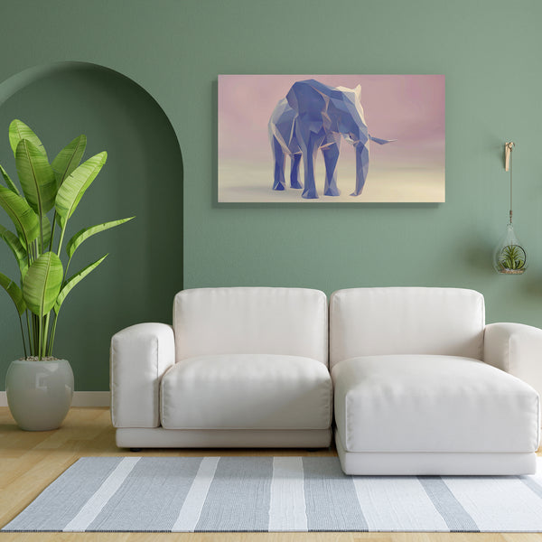 Abstract Elephant D1 Canvas Painting Synthetic Frame-Paintings MDF Framing-AFF_FR-IC 5003969 IC 5003969, 3D, Abstract Expressionism, Abstracts, African, Animals, Art and Paintings, Birds, Business, Digital, Digital Art, Geometric, Geometric Abstraction, Graphic, Icons, Illustrations, Nature, Scenic, Semi Abstract, Signs, Signs and Symbols, Symbols, Triangles, Wildlife, abstract, elephant, d1, canvas, painting, for, bedroom, living, room, engineered, wood, frame, animal, art, artwork, background, beautiful, 
