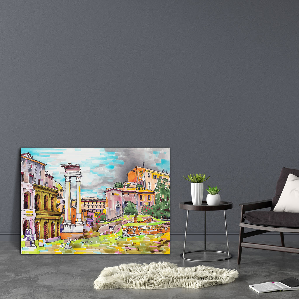 Rome Italy Cityscape D6 Canvas Painting Synthetic Frame-Paintings MDF Framing-AFF_FR-IC 5003986 IC 5003986, Ancient, Architecture, Art and Paintings, Automobiles, Books, Cities, City Views, Digital, Digital Art, Drawing, Graphic, Historical, Illustrations, Impressionism, Inspirational, Italian, Landmarks, Landscapes, Medieval, Motivation, Motivational, Paintings, Places, Scenic, Signs, Signs and Symbols, Sketches, Transportation, Travel, Urban, Vehicles, Vintage, rome, italy, cityscape, d6, canvas, painting