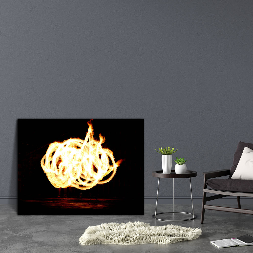 Amazing Fire Show At Night Canvas Painting Synthetic Frame-Paintings MDF Framing-AFF_FR-IC 5003996 IC 5003996, Automobiles, Circle, Culture, Dance, Entertainment, Ethnic, Festivals, Festivals and Occasions, Festive, Music and Dance, Nature, People, Scenic, Traditional, Transportation, Travel, Tribal, Vehicles, World Culture, amazing, fire, show, at, night, canvas, painting, synthetic, frame, beauty, bizarre, burning, challenge, circus, color, confidence, dancer, danger, dangerous, effect, energy, festival, 