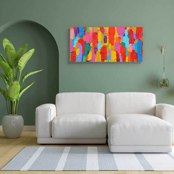 Abstract Artwork D180 Canvas Painting Synthetic Frame-Paintings MDF Framing-AFF_FR-IC 5004009 IC 5004009, Abstract Expressionism, Abstracts, Art and Paintings, Brush Stroke, Decorative, Paintings, Patterns, Retro, Semi Abstract, Signs, Signs and Symbols, abstract, artwork, d180, canvas, painting, for, bedroom, living, room, engineered, wood, frame, acrylic, art, beautyful, blue, brush, stroke, colour, colourful, composition, contemporary, contrasts, creative, design, detail, different, effect, element, expr