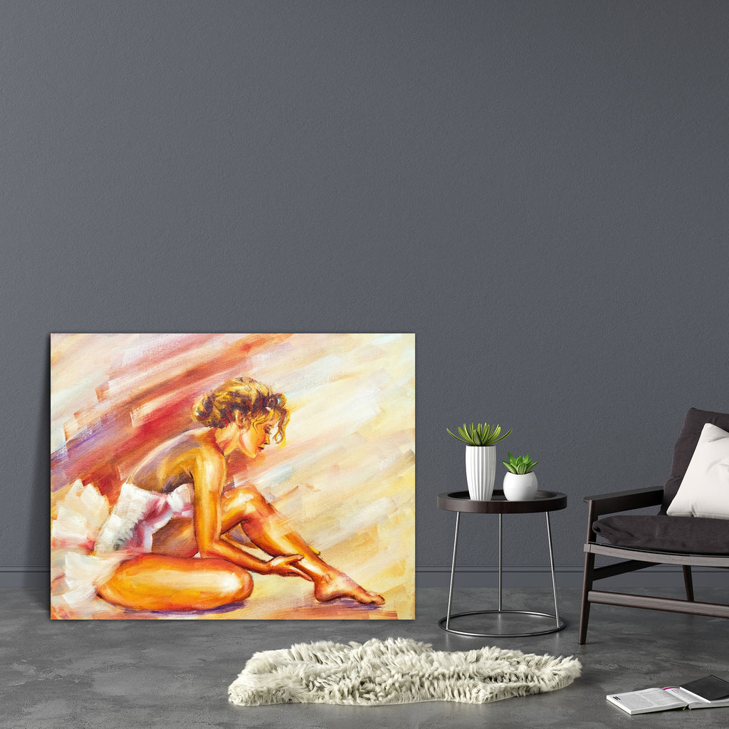 Beautiful Sitting Ballerina D3 Canvas Painting Synthetic Frame-Paintings MDF Framing-AFF_FR-IC 5004023 IC 5004023, Adult, Ancient, Art and Paintings, Black and White, Fashion, Historical, Illustrations, Medieval, Paintings, People, Retro, Vintage, White, beautiful, sitting, ballerina, d3, canvas, painting, synthetic, frame, art, attractive, ballet, beauty, body, clothing, colorful, dancer, dress, elegance, elegant, female, girl, glamour, grace, happy, illustration, isolated, model, poster, pretty, resting, 