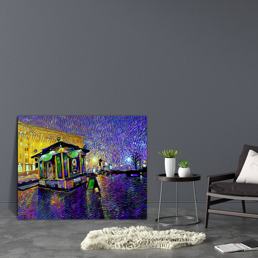 Night Kyiv City Canvas Painting Synthetic Frame-Paintings MDF Framing-AFF_FR-IC 5004076 IC 5004076, Architecture, Art and Paintings, Automobiles, Cities, City Views, Digital, Digital Art, Drawing, Graphic, Hobbies, Illustrations, Impressionism, Inspirational, Landmarks, Landscapes, Modern Art, Motivation, Motivational, Paintings, Places, Scenic, Sketches, Sunsets, Transportation, Travel, Vehicles, night, kyiv, city, canvas, painting, synthetic, frame, impressionist, oil, alley, art, artist, building, colorf