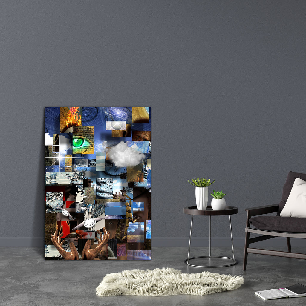 Surreal Abstract Art D1 Canvas Painting Synthetic Frame-Paintings MDF Framing-AFF_FR-IC 5004121 IC 5004121, Abstract Expressionism, Abstracts, Art and Paintings, Birds, Calligraphy, Collages, Digital, Digital Art, Fantasy, Geometric Abstraction, Graphic, Illustrations, Modern Art, Nature, Patterns, Perspective, Realism, Scenic, Semi Abstract, Signs, Signs and Symbols, Space, Surrealism, Symbols, Text, surreal, abstract, art, d1, canvas, painting, synthetic, frame, abstraction, artistic, artwork, arty, backg