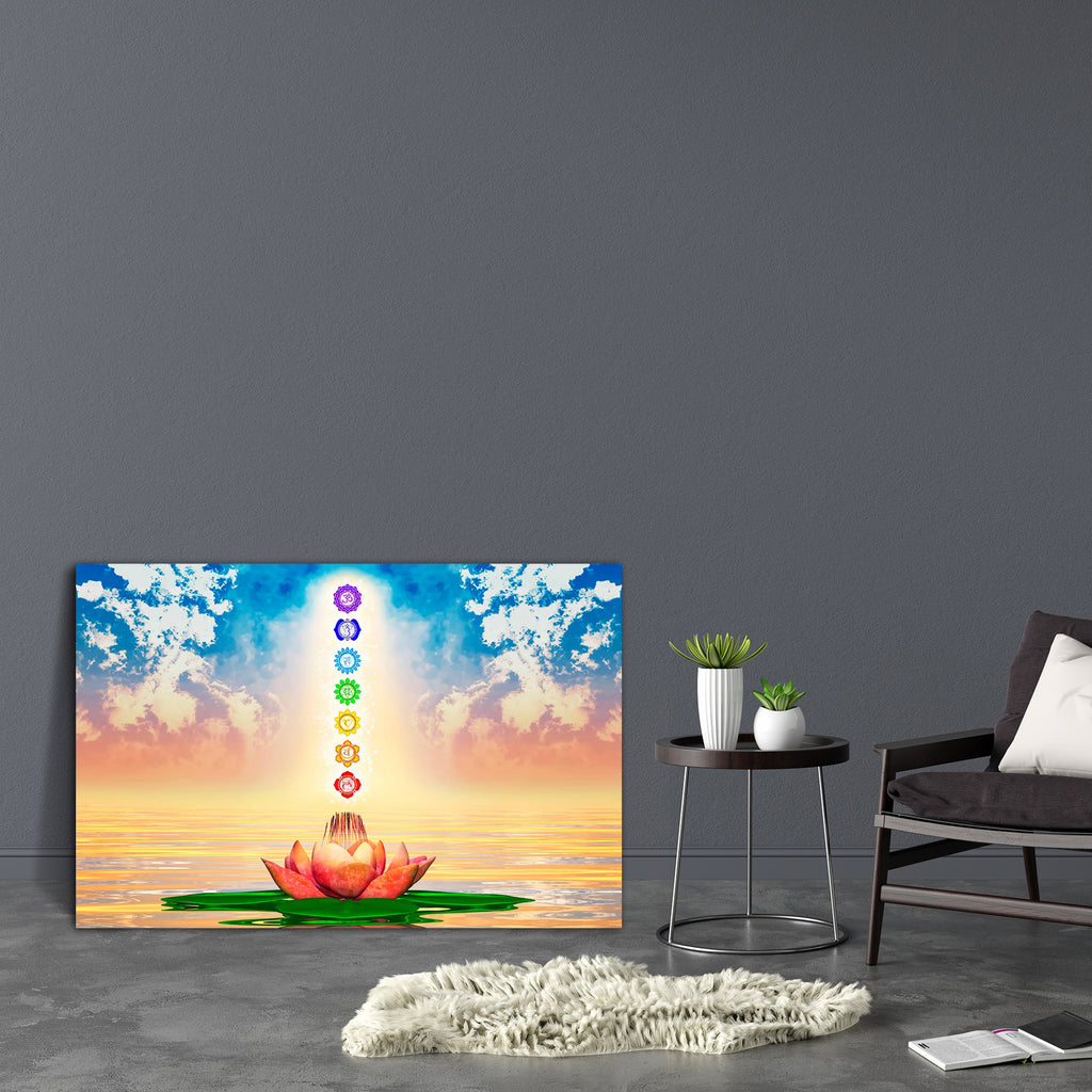 Sacred Lotus & Chakras D2 Canvas Painting Synthetic Frame-Paintings MDF Framing-AFF_FR-IC 5004129 IC 5004129, Others, sacred, lotus, chakras, d2, canvas, painting, synthetic, frame, artzfolio, wall decor for living room, wall frames for living room, frames for living room, wall art, canvas painting, wall frame, scenery, panting, paintings for living room, framed wall art, wall painting, scenery painting, framed wall painting, scenery for wall with frames, wall art for living room stylish, home decor items f