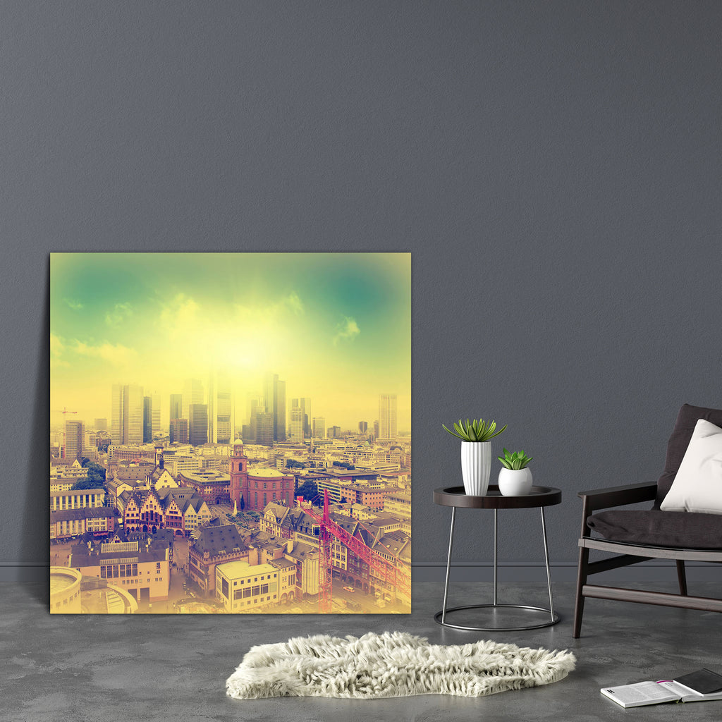Frankfurt At Sunset, Germany Canvas Painting Synthetic Frame-Paintings MDF Framing-AFF_FR-IC 5004150 IC 5004150, Ancient, Architecture, Automobiles, Cities, City Views, German, Historical, Landscapes, Medieval, Retro, Scenic, Skylines, Sunsets, Transportation, Travel, Urban, Vehicles, Vintage, frankfurt, at, sunset, germany, canvas, painting, synthetic, frame, aerial, bright, building, city, cityscape, day, district, europe, european, exterior, facade, famous, grunge, grungy, high, horizon, house, landscape
