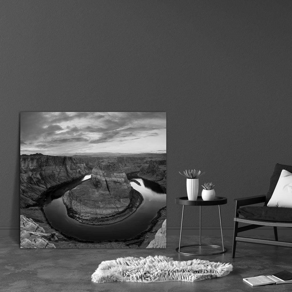 Horseshoe Bend In Page Arizona Canvas Painting Synthetic Frame-Paintings MDF Framing-AFF_FR-IC 5004151 IC 5004151, American, Automobiles, Black, Black and White, Landmarks, Landscapes, Marble and Stone, Nature, Panorama, Places, Scenic, Sunsets, Transportation, Travel, Vehicles, White, horseshoe, bend, in, page, arizona, canvas, painting, synthetic, frame, amazing, america, area, beautiful, canyon, cliff, clouds, colorado, desert, destinations, famous, formation, geological, gorge, grand, landmark, landscap