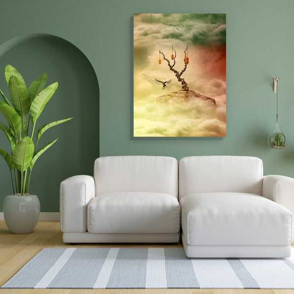 Sky With Eagle & Birds Canvas Painting Synthetic Frame-Paintings MDF Framing-AFF_FR-IC 5004155 IC 5004155, Art and Paintings, Baby, Birds, Children, Digital, Digital Art, Fantasy, Graphic, Kids, Landscapes, Marble and Stone, Nature, Scenic, Stars, sky, with, eagle, canvas, painting, for, bedroom, living, room, engineered, wood, frame, amazing, art, backdrops, background, beautiful, blue, branch, cloud, clouds, dream, dreams, dreamy, exploration, fae, fairy, fairytale, fantastic, lamp, landscape, lighting, m