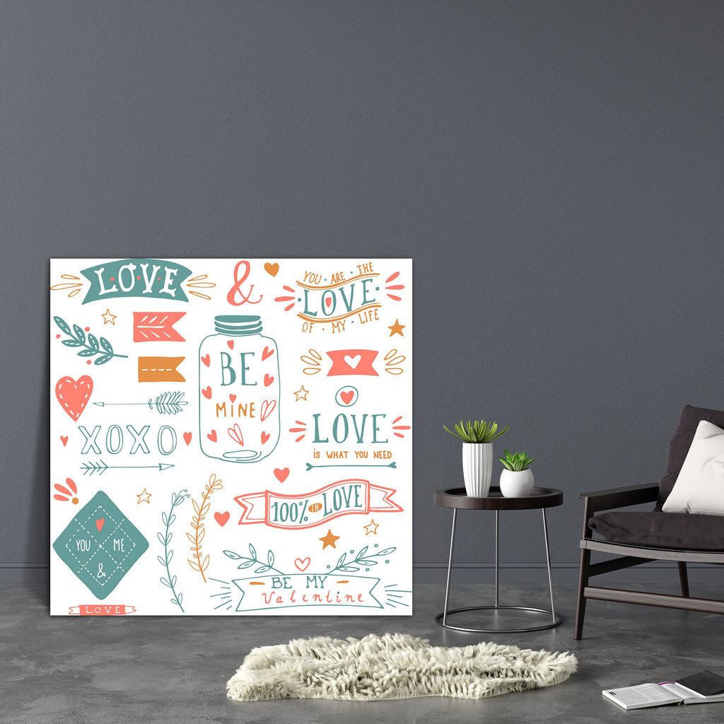 Valentine Love Artwork D18 Canvas Painting Synthetic Frame-Paintings MDF Framing-AFF_FR-IC 5004175 IC 5004175, Abstract Expressionism, Abstracts, Ancient, Arrows, Art and Paintings, Books, Botanical, Calligraphy, Digital, Digital Art, Floral, Flowers, Graphic, Hearts, Hipster, Historical, Holidays, Illustrations, Love, Medieval, Nature, Retro, Romance, Semi Abstract, Signs, Signs and Symbols, Symbols, Text, Typography, Vintage, Wedding, valentine, artwork, d18, canvas, painting, synthetic, frame, abstract, 