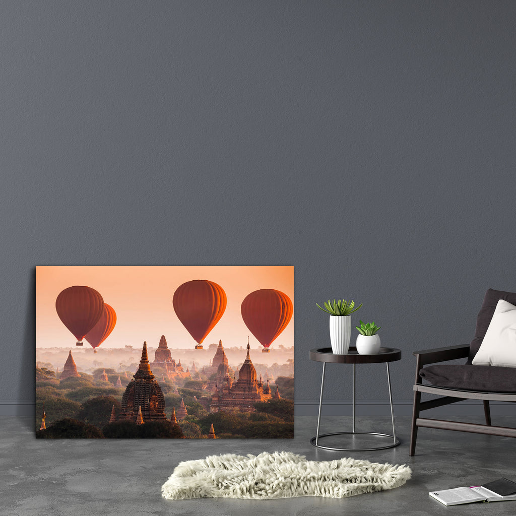 Hot Air Balloon, Myanmar Canvas Painting Synthetic Frame-Paintings MDF Framing-AFF_FR-IC 5004178 IC 5004178, Ancient, Architecture, Asian, Automobiles, Cities, City Views, Culture, Ethnic, Historical, Landscapes, Medieval, Plain, Religion, Religious, Scenic, Spiritual, Sunrises, Sunsets, Traditional, Transportation, Travel, Tribal, Vehicles, Vintage, World Culture, hot, air, balloon, myanmar, canvas, painting, synthetic, frame, bagan, burma, balloons, adventure, archaeological, asia, built, dawn, dusk, ethe