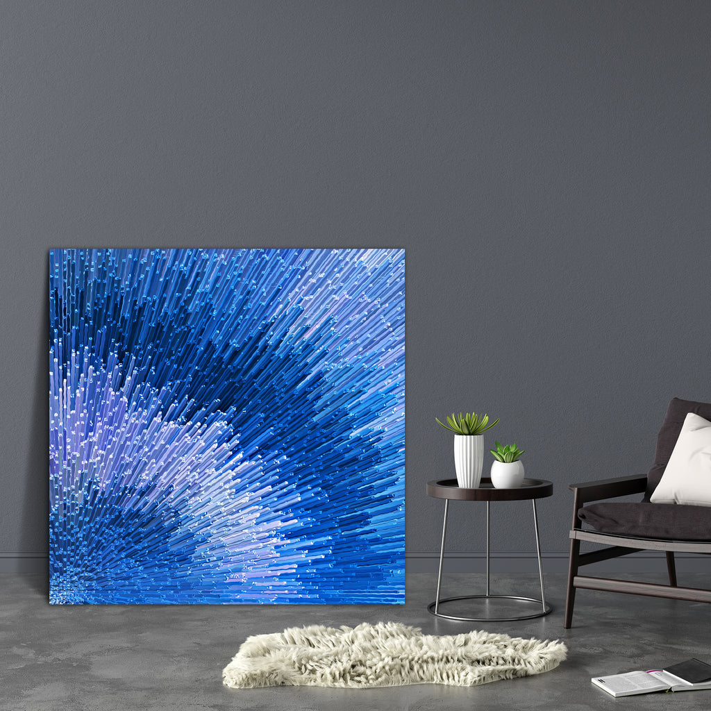 Abstract Artwork D188 Canvas Painting Synthetic Frame - Paintings MDF Framing - ArtzFolio.com