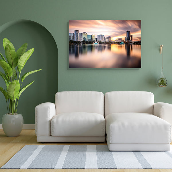 Orlando, Florida, USA Canvas Painting Synthetic Frame-Paintings MDF Framing-AFF_FR-IC 5004188 IC 5004188, American, Architecture, Cities, City Views, Landscapes, Scenic, Skylines, Sunsets, orlando, florida, usa, canvas, painting, for, bedroom, living, room, engineered, wood, frame, skyline, america, buildings, city, cityscape, downtown, dusk, fl, lake, park, reflection, scene, scenery, sun, sunset, town, twilight, united, states, us, view, water, artzfolio, wall decor for living room, wall frames for living