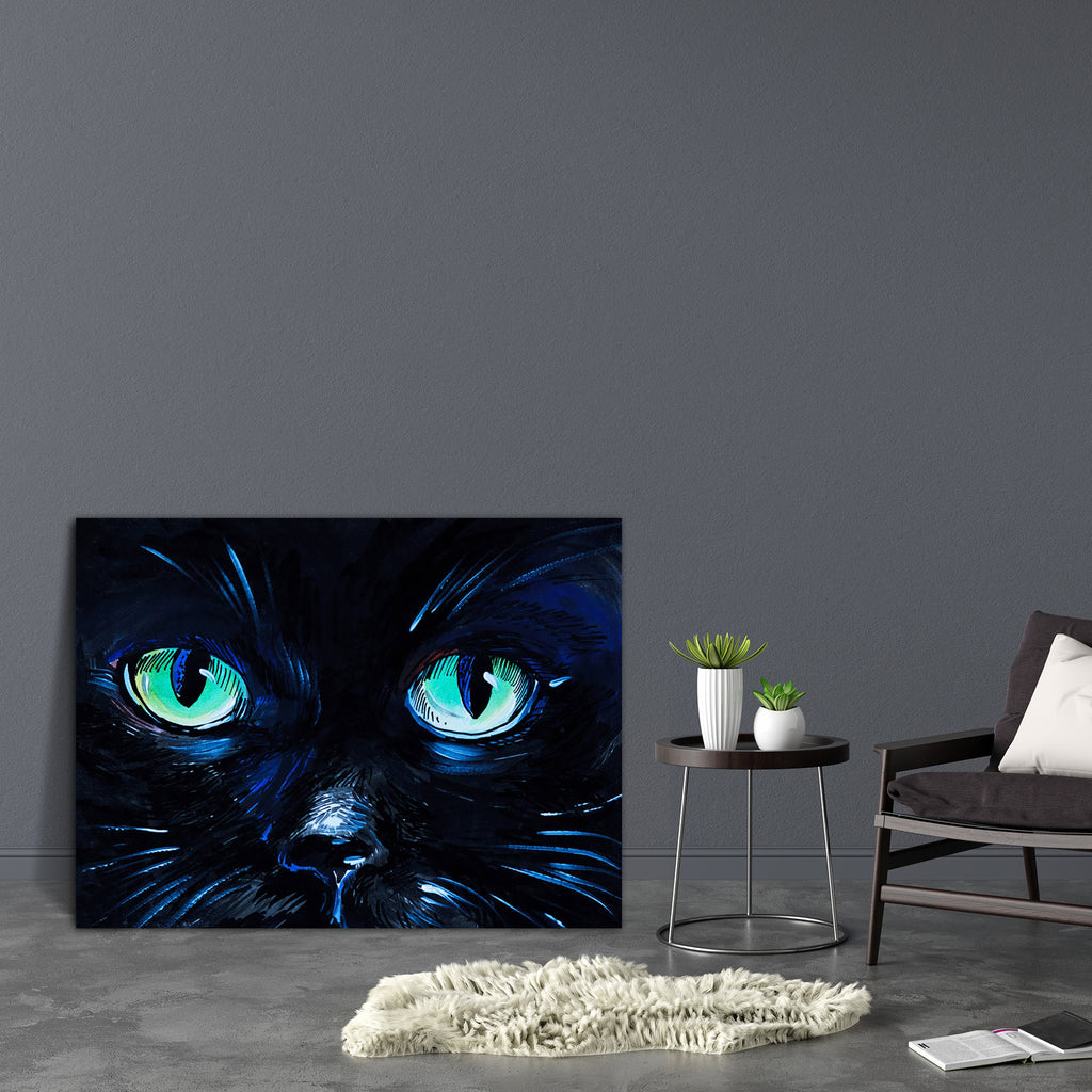 Cat Eyes Canvas Painting Synthetic Frame-Paintings MDF Framing-AFF_FR-IC 5004217 IC 5004217, Abstract Expressionism, Abstracts, Animals, Art and Paintings, Black, Black and White, Drawing, Paintings, Pets, Semi Abstract, Signs, Signs and Symbols, Watercolour, White, cat, eyes, canvas, painting, synthetic, frame, abstract, animal, art, artistic, background, banner, card, clip, close, collection, copy, cut, cute, design, domestic, feline, fun, green, hand, horizontal, isolated, kitten, line, looking, objects,