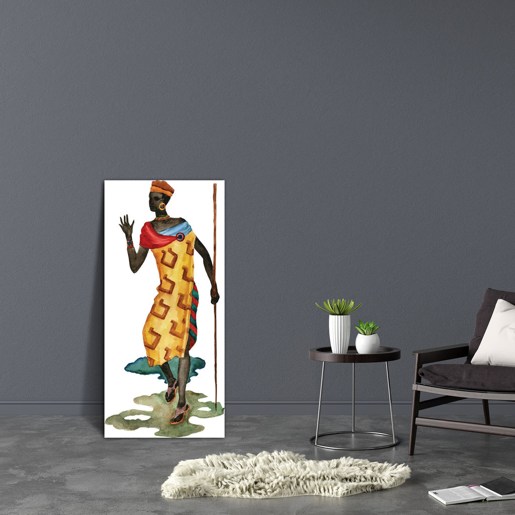 Ethnic Dance D5 Canvas Painting Synthetic Frame-Paintings MDF Framing-AFF_FR-IC 5004226 IC 5004226, African, Ancient, Black, Black and White, Culture, Dance, Decorative, Ethnic, Fashion, Geometric Abstraction, Historical, Illustrations, Medieval, Music and Dance, Patterns, People, Signs, Signs and Symbols, Symbols, Traditional, Tribal, Vintage, Watercolour, World Culture, d5, canvas, painting, synthetic, frame, aborigines, abstraction, africa, ceremony, dancer, design, ebony, human, illustration, isolated, 