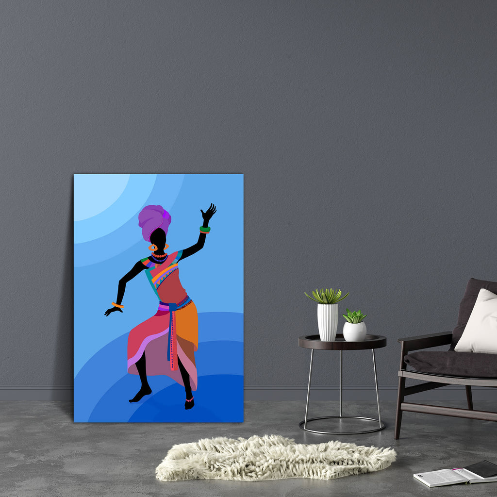 Ethnic Dance D6 Canvas Painting Synthetic Frame-Paintings MDF Framing-AFF_FR-IC 5004227 IC 5004227, African, Ancient, Black, Black and White, Culture, Dance, Decorative, Ethnic, Fashion, Geometric Abstraction, Historical, Illustrations, Medieval, Music and Dance, Patterns, People, Signs, Signs and Symbols, Symbols, Traditional, Tribal, Vintage, World Culture, d6, canvas, painting, synthetic, frame, aborigines, abstraction, africa, ceremony, colorful, dancer, design, ebony, human, illustration, isolated, nat