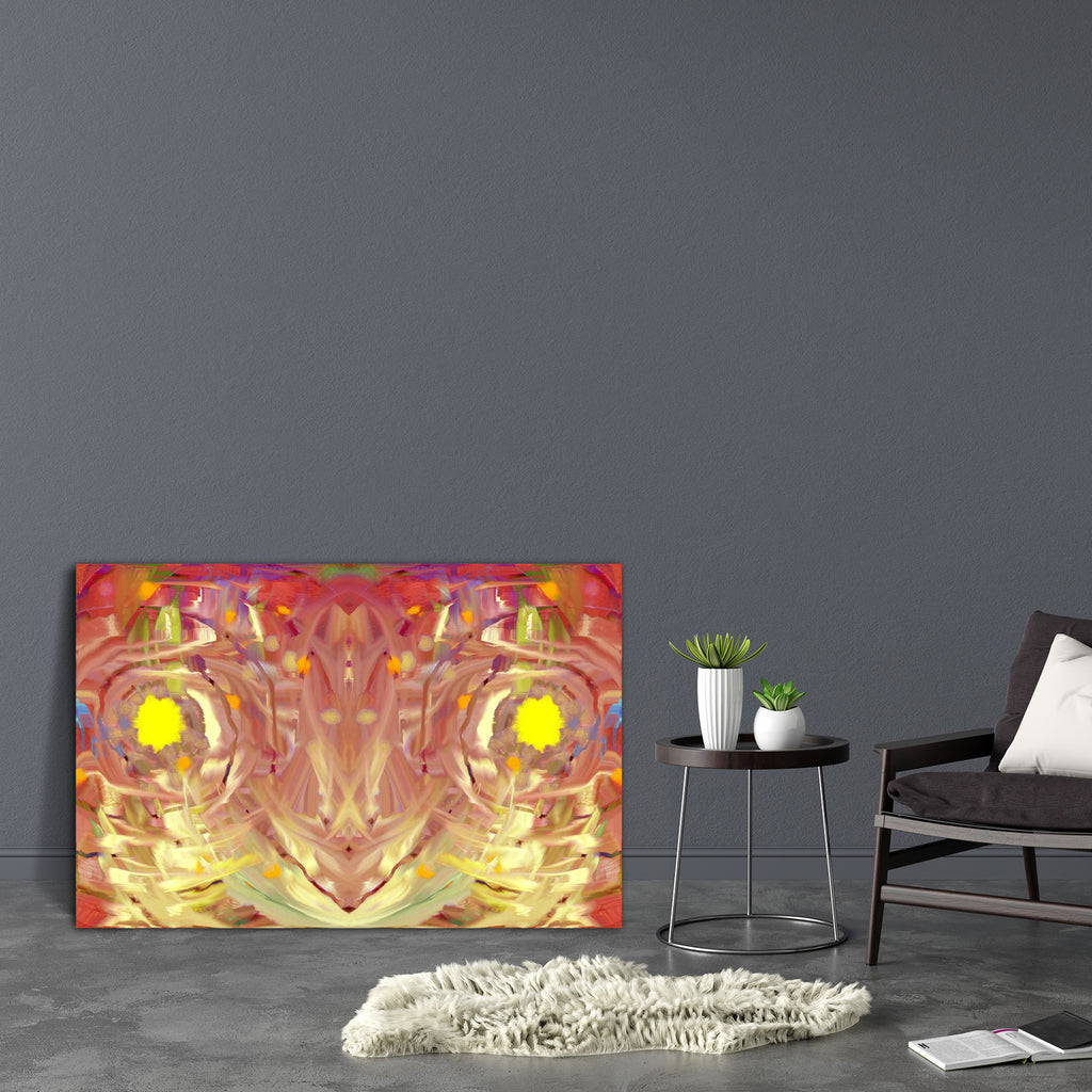 Abstract Artwork D192 Canvas Painting Synthetic Frame - Paintings MDF Framing - ArtzFolio.com