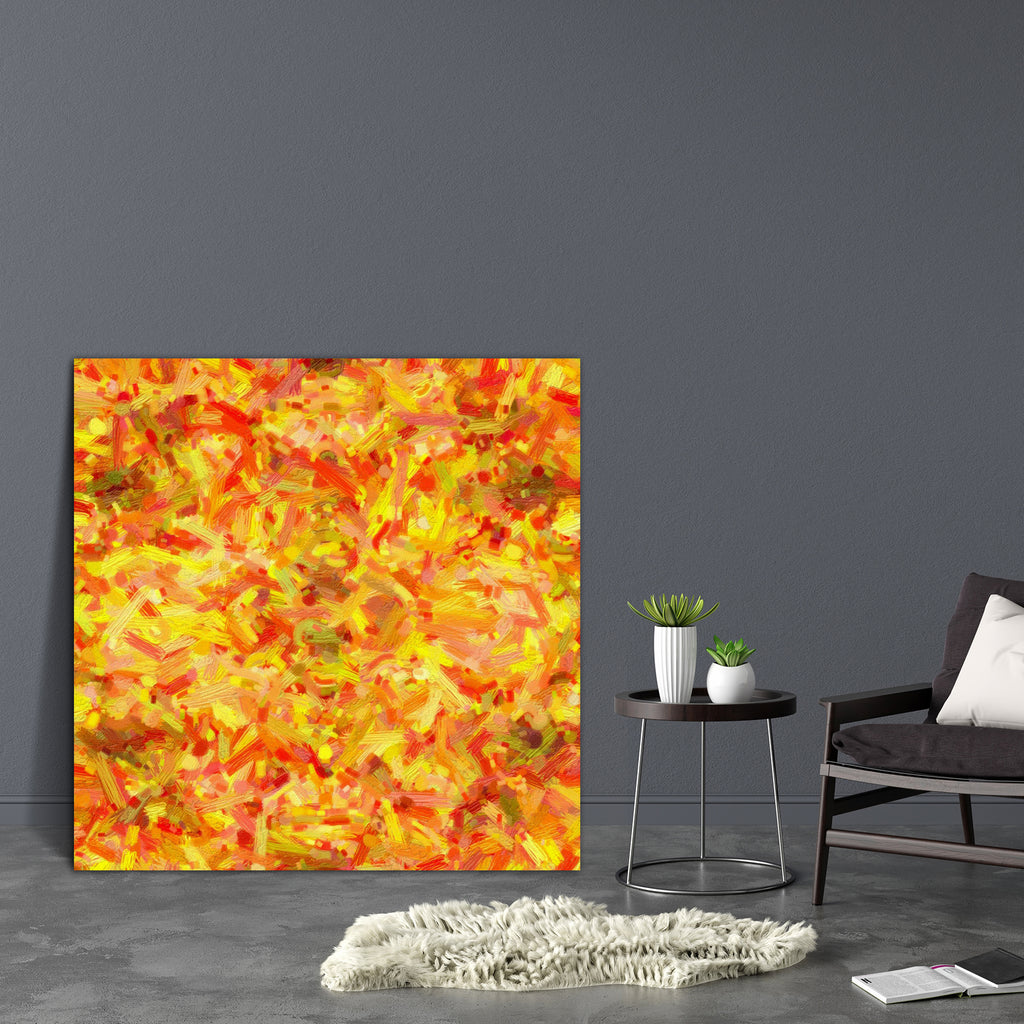 Abstract Artwork D194 Canvas Painting Synthetic Frame - Paintings MDF Framing - ArtzFolio.com