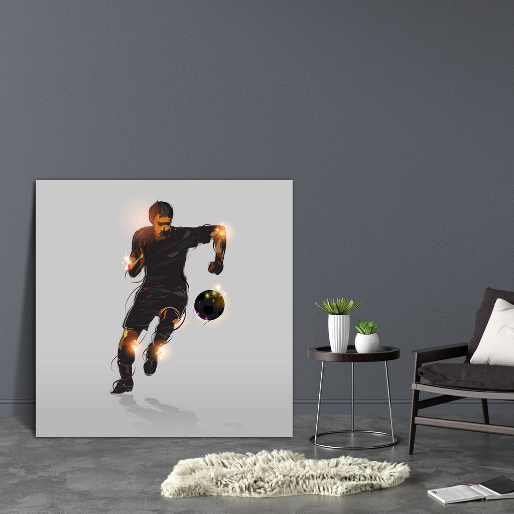 Soccer Striker Shooting Soccer Ball Canvas Painting Synthetic Frame-Paintings MDF Framing-AFF_FR-IC 5004287 IC 5004287, Abstract Expressionism, Abstracts, Black, Black and White, Digital, Digital Art, Graphic, Illustrations, Semi Abstract, Sports, White, soccer, striker, shooting, ball, canvas, painting, synthetic, frame, player, football, abstract, background, beautiful, club, drawn, fun, illustration, isolated, kick, leisure, man, play, professional, shoot, shot, silhouette, sport, win, artzfolio, wall de