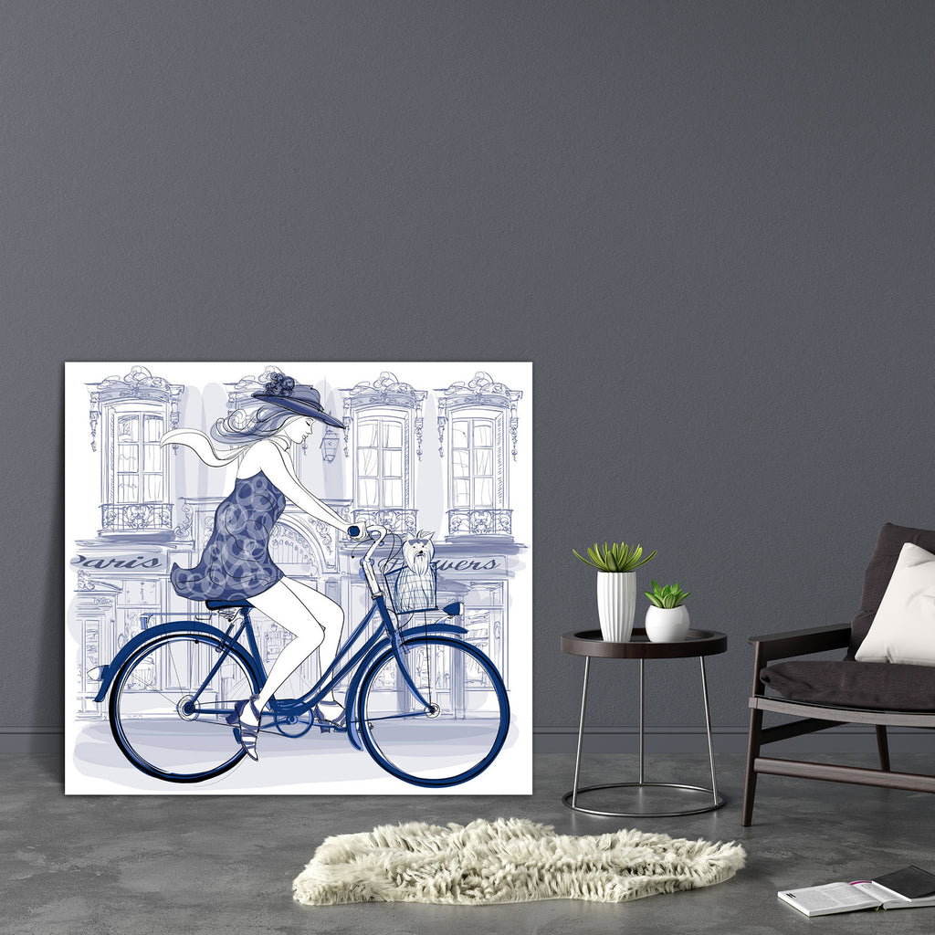 Bicyclist Riding In A Street In Paris Canvas Painting Synthetic Frame-Paintings MDF Framing-AFF_FR-IC 5004302 IC 5004302, Adult, Asian, Bikes, Digital, Digital Art, Drawing, Fashion, French, Graphic, Hobbies, Illustrations, People, Sketches, Sports, Urban, Watercolour, bicyclist, riding, in, a, street, paris, canvas, painting, synthetic, frame, activity, artwork, bicycle, bike, caucasian, creative, cycle, cyclist, dog, european, facade, flying, france, happy, hat, hobby, illustration, lamp, little, old, pos